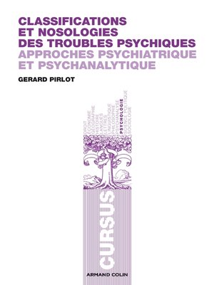 cover image of Classifications et nosologies des troubles psychiques